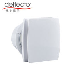 Wall Mounted Bathroom Ventilation Fan 6'' 150MM Plastic Blade With Sensor