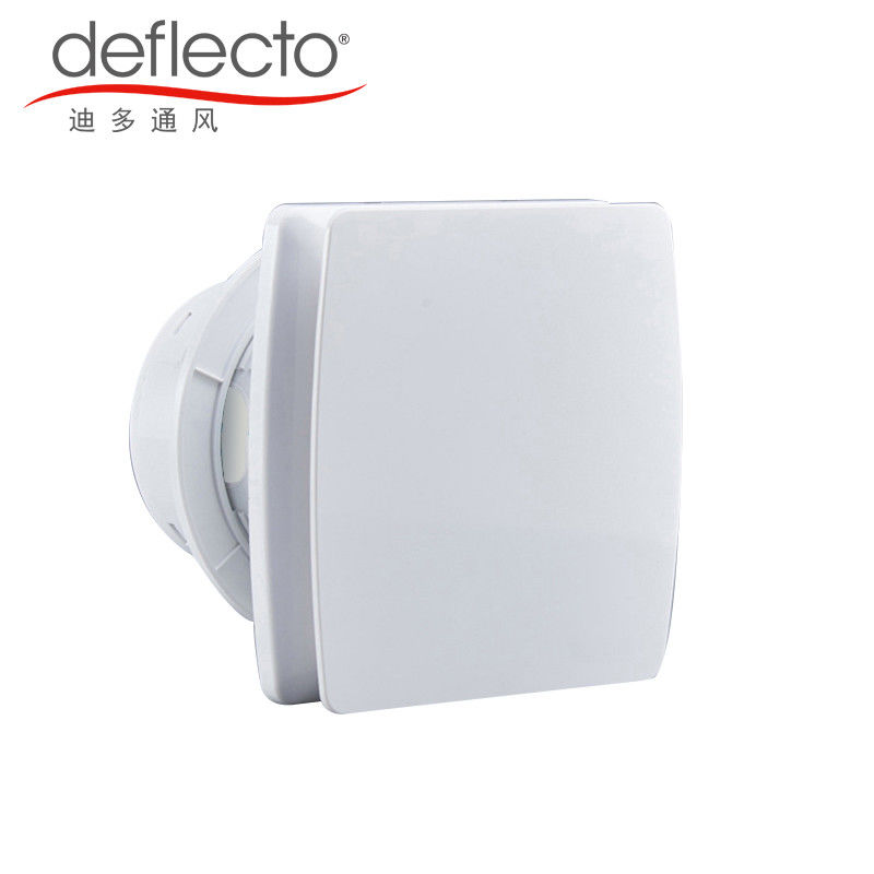 Wall Mounted Bathroom Ventilation Fan 6'' 150MM Plastic Blade With Sensor